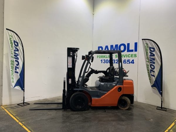 Late model Toyota forklift for sale